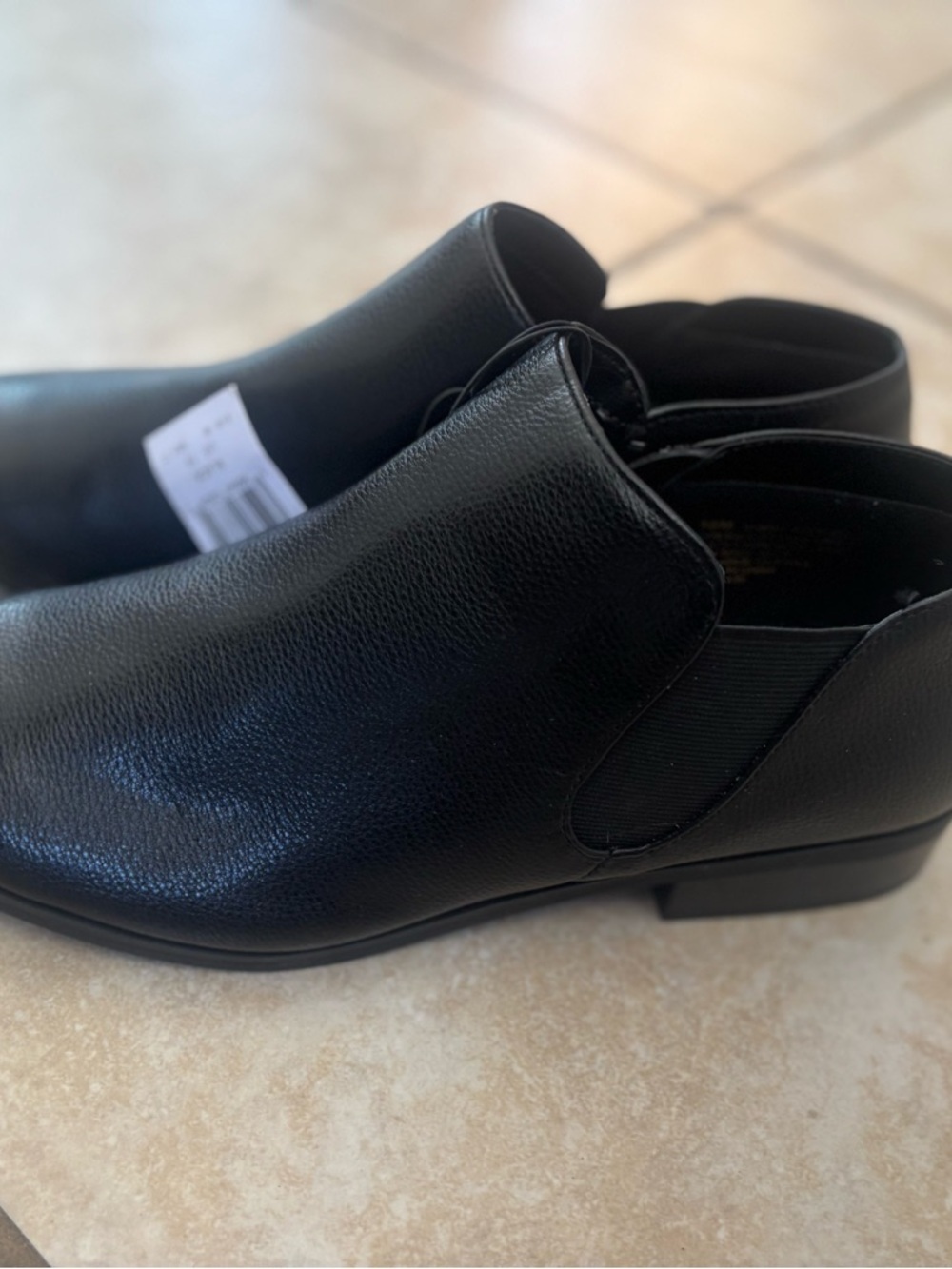 Kensie Black Slip-On Booties Size 10 NWT - Picture 2 of 5